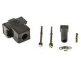 FKH Series D-sub Connector Backshell For Use With D-Sub Connector